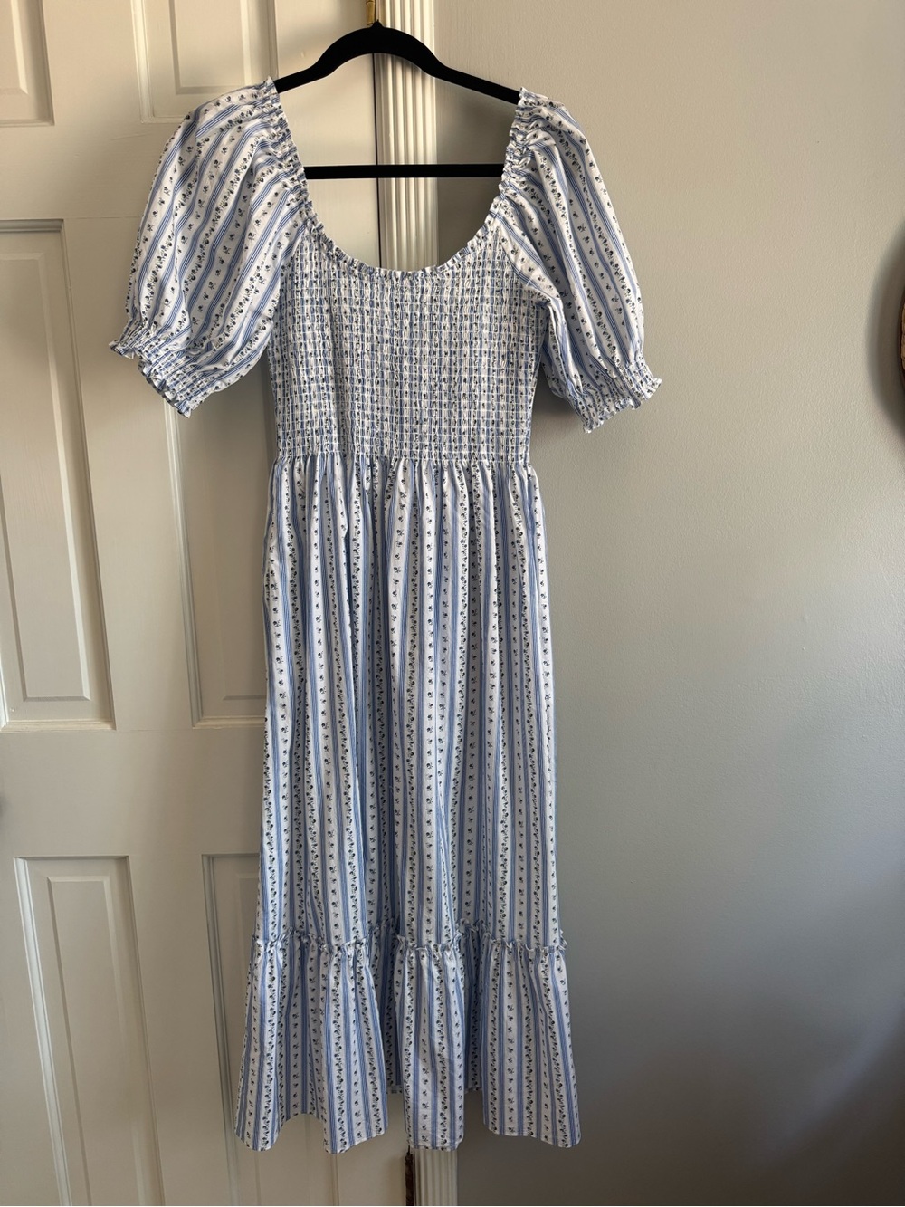 Hill House Women’s Nap Dress® in Pale Blue Floral